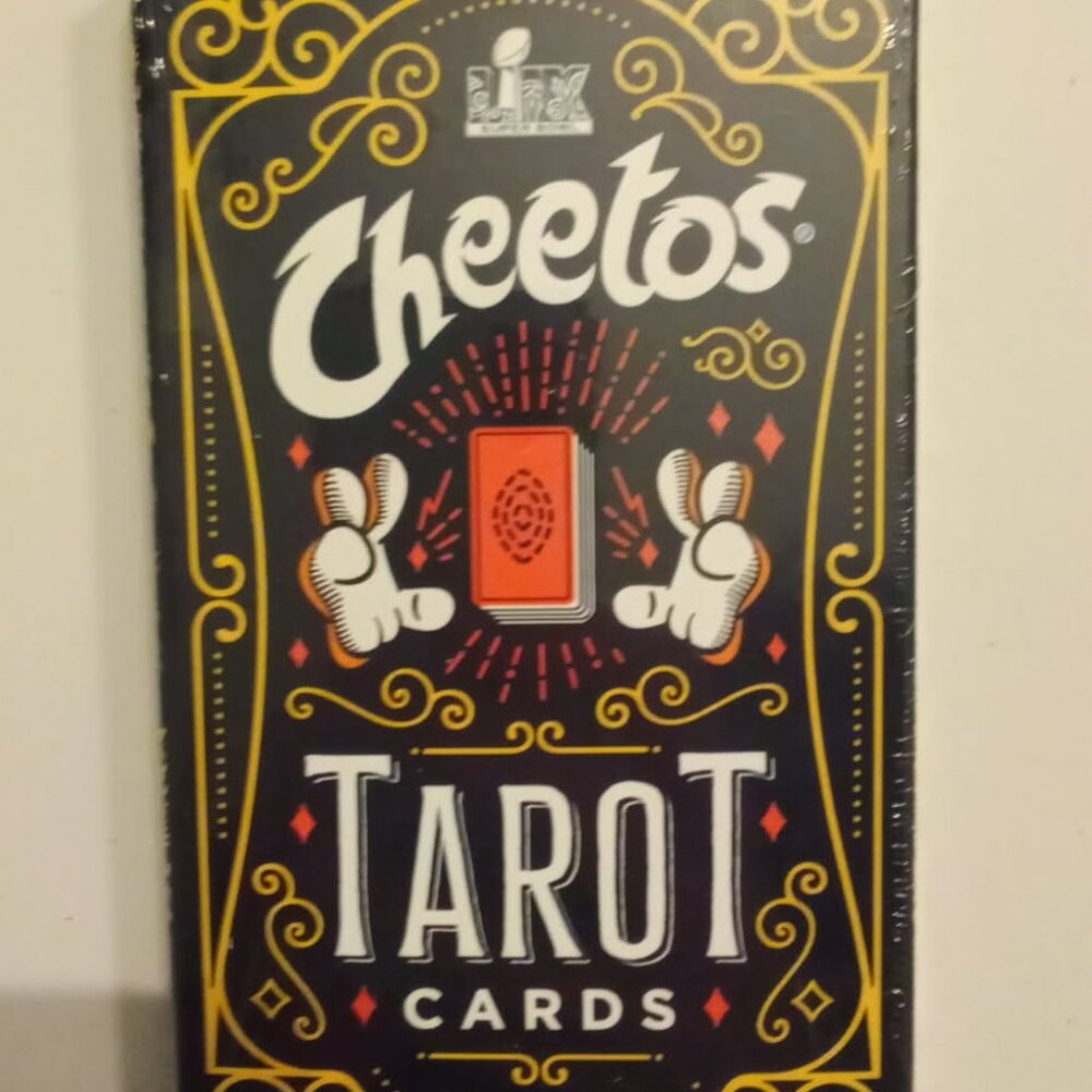 Cheetos NFL Licensed Tarot Cards/Fortune Teller New Orleans Superbowl Exclusive